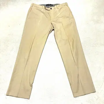 INCOTEX 치노 팬츠 V컷 베이지 52 SLOWEAR 이탈리아
