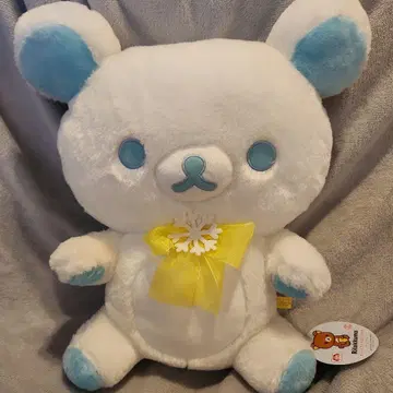리락쿠마 스노우 화이트 봉제 인형 XL 프리미엄
