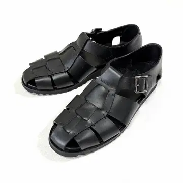 새상품급 Paraboot 파라부트 구르카 샌들 42 26cm 블랙