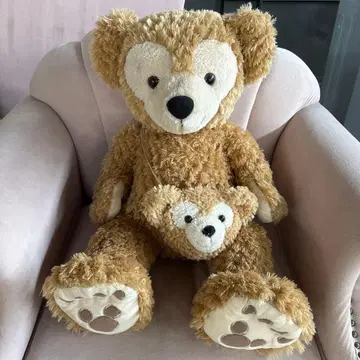 더피 봉제 인형 미니백 포함