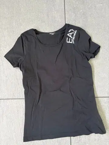 EA7 EMPORIO ARMANI 티셔츠 블랙 XS