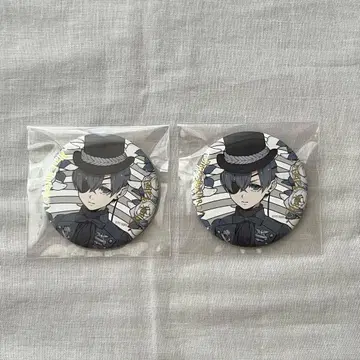 2개 세트 흑집사 Black Label 캔뱃지 시엘