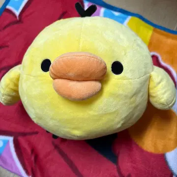 리락쿠마 키이로이토리 봉제 인형
