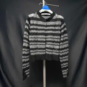 F) PERVERZE THICK STRIPE KNIT CARDIGAN | 가디건 | 번개장터 중고거래