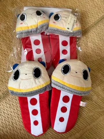 페르소나4 곰 슬리퍼 미사용품