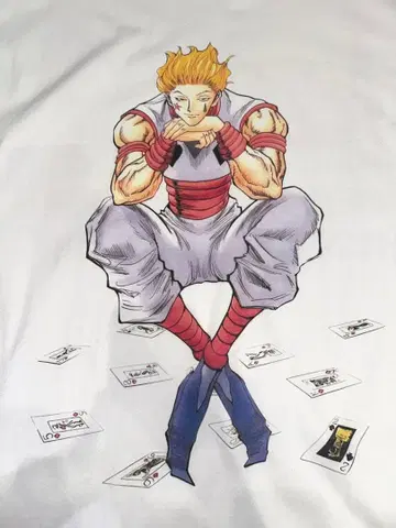 HUNTER X HUNTER 헌터헌터 티셔츠 화이트1