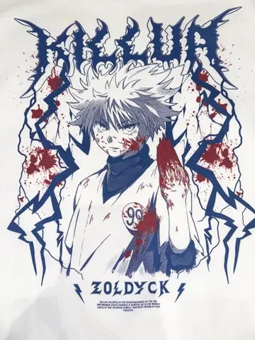 HUNTER x HUNTER 헌터헌터 T셔츠 화이트5