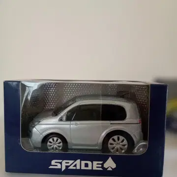 도요타 스페이드 풀백카 미니카 실버 메탈릭 TOYOTA