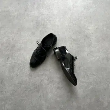 존 갈리아노 이탈리아제 가죽 신발 37 블랙 23.5cm 상당