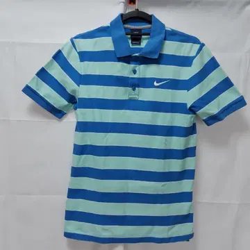 E18-14 NIKE 보더 피케 셔츠 자수 로고 M