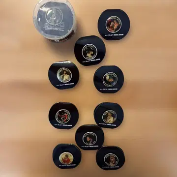 다이도 블렌드 마이클 잭슨 핀 배지 10개 컴플리트 세트