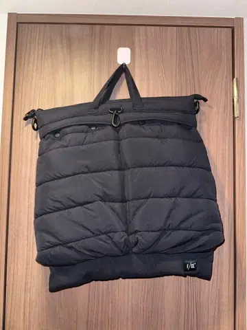 F/CE 패딩 헬멧 백 블랙