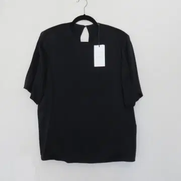 미사용 ZARA 새틴 블라우스 오버 사이즈 블랙