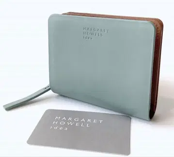 MARGARET HOWELL idea 벤자민 라운드 지퍼 접이식 지갑