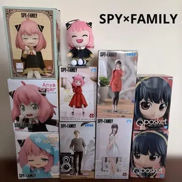 SPY x FAMILY 피규어 봉제 인형 묶음 판매 10점