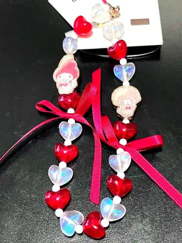 SANRIO 마이멜로디 마이스윗피아노 리본 참
