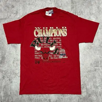 데드 90s USA제 NBA 시카고 불스 3연패 T셔츠
