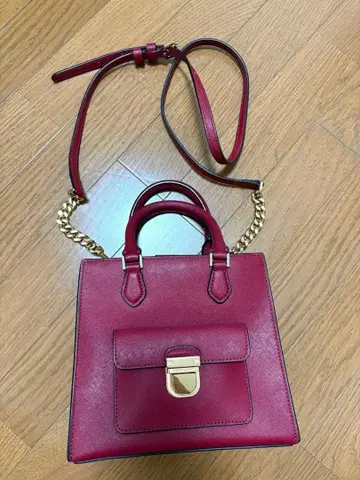 MICHAEL KORS 마이클코어스 숄더백 빨간색 보르도