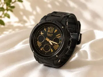 인기 모델 CASIO Baby-G BGA-153 블랙 손목시계