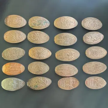 도쿄 디즈니 리조트 수베니어 메달 묶음 판매
