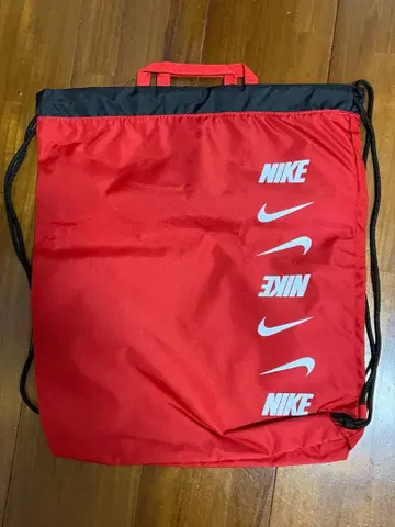 NIKE 냅색 레드 블랙 레어 로고