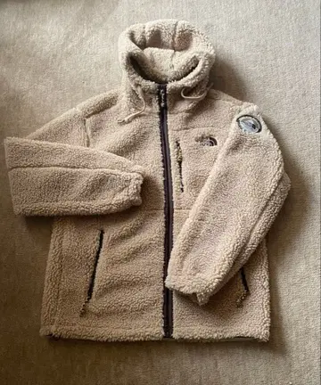 한국 한정판 THE NORTH FACE 보아 플리스 자켓 베이지