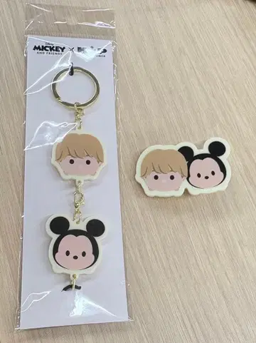 킹프리&미키 Disney K&P 타카하시 카이토 키링 헤어 클립