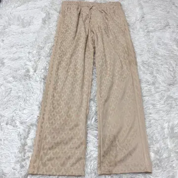 초레어 아디다스 오리지널 트랙 팬츠 모노그램 패턴 저지 자수