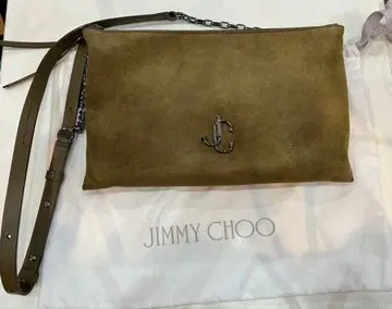 [컨디션 최상] JIMMY CHOO 스웨이드 숄더백
