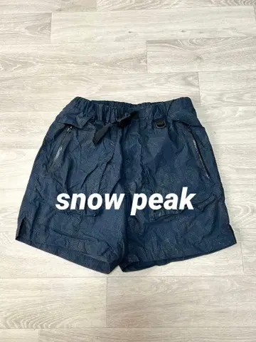 snow peak 스노우피크 숏팬츠 M