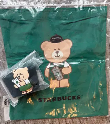 스타벅스 대만 STARBUCKS 베어리스타 2종 슬리브 백