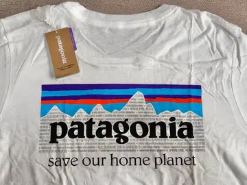 Patagonia 티셔츠 화이트 여성용 S 택 포함 새상품