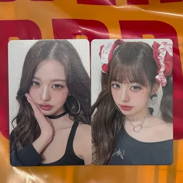 원영 트레이딩 카드 2종 도쿄돔 LUCID DREAM IVE
