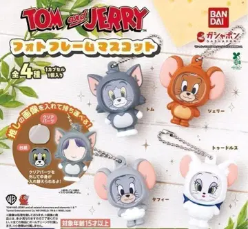TOM and JERRY 사진 프레임 마스코트 전 4종 세트 컴프