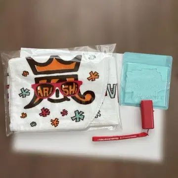 미개봉 ARASHI 아라시 아라페스 2013 후드 부착 타월 응원봉