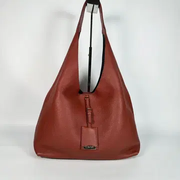 JIL SANDER 질 샌더 호보 가죽 숄더백 브라운