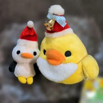 초레어 헤이세이 레트로 리락쿠마 크리스마스 봉제 인형 키이로이토리 펭귄