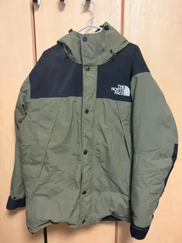 THE NORTH FACE 마운틴 다운 자켓 카키 L 사이즈