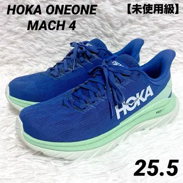 미사용급/HOKA 호카 마하 4 러닝화 블루 25.5 경량
