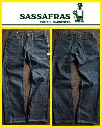 SASSAFRAS (사사프라스) Fall Leaf Pants 13.5oz