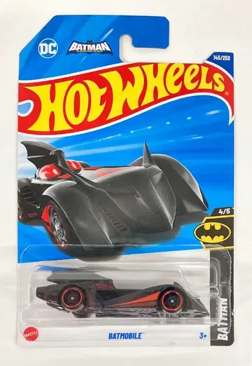 MATTEL 배트맨 4/5 HOTWHEELS 배트모빌 145/250