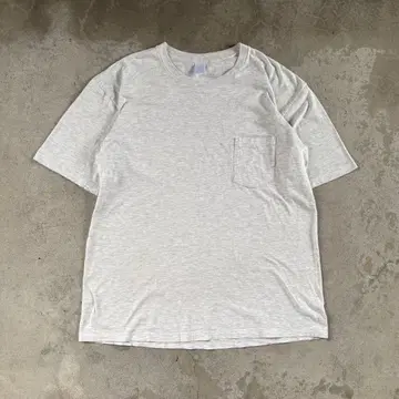 90s TOWNCRAFT 타운크라프트 포켓 T셔츠 그레이 XL