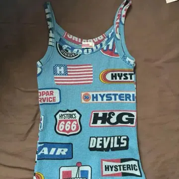 [가격 인하] HYSTERIC GLAMOUR 올 패턴 탱크탑