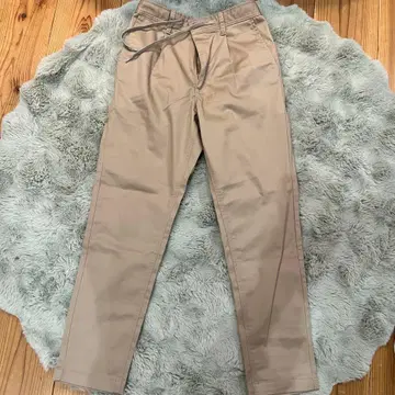 새상품 Dickies 치노 팬츠 베이지 허리밴딩
