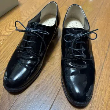 MARGARET HOWELL idea 레이스업 슈즈 블랙