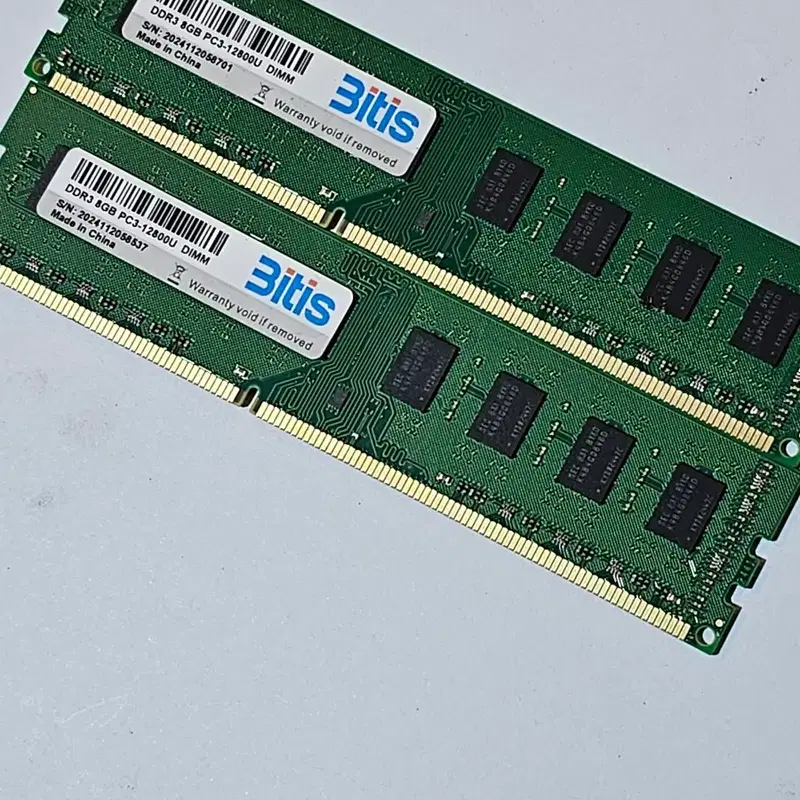 비티즈 DDR3 8GB(12800U) 램 팝니다