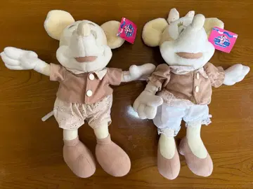 Disney 미키 & 미니 봉제 인형 2체 세트