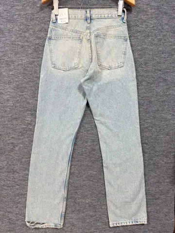 ZARA 자라 미사용 하이라이즈 데님 팬츠 블루 데님 36 스트레이트