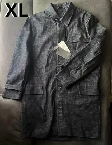 미사용 새상품 ZARA 데님 자켓 블랙 XL 사이즈