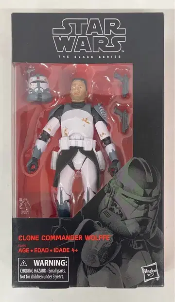 HASBRO 더 블랙 클론 커맨더 울프 6인치